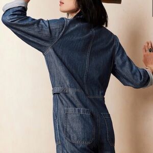 Banana Republic Denim Jumpsuit size 6
